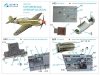 Quinta Studio QD32132 P-40B 3D-Printed & coloured Interior on decal paper (GWH) 1/32